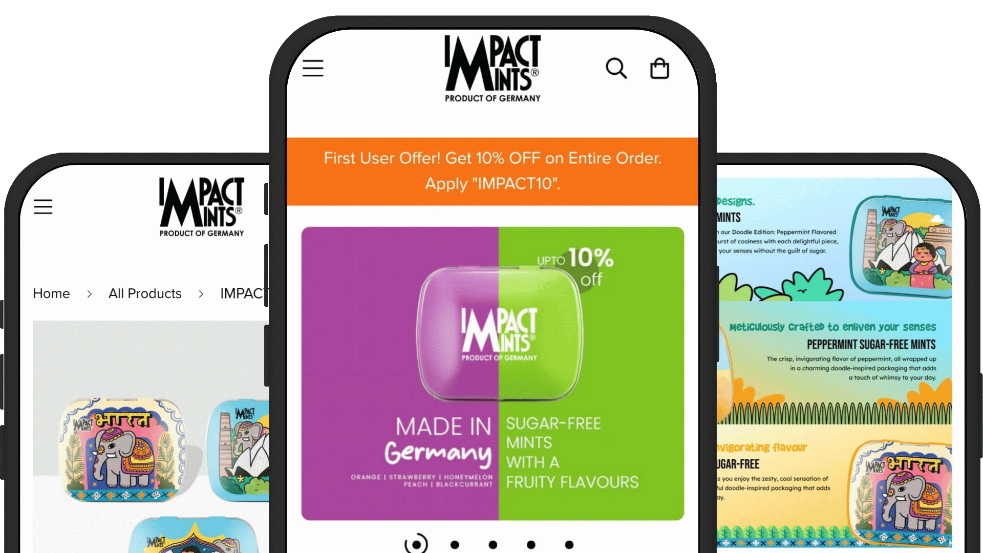 Impact Mints Case Study Portfolio Kangaroo Agency
